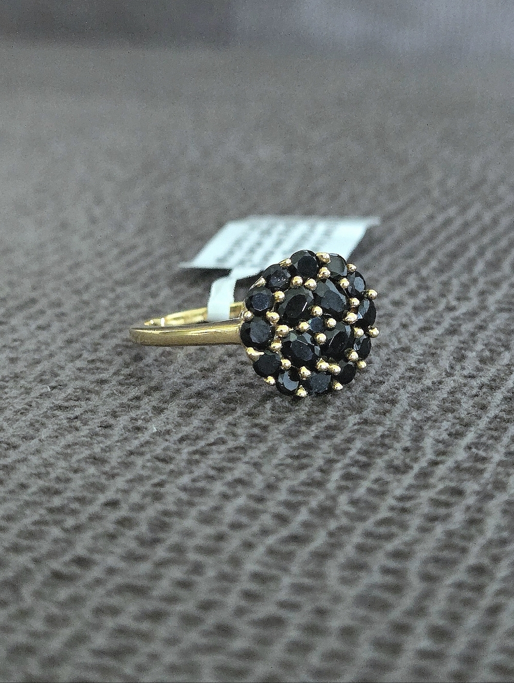 Shivam Black🖤 Spinel Floral🌸 Cluster Ring💍 - NWT - Picture 16 of 16